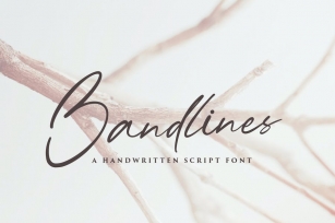 Bandlines Script Font Download