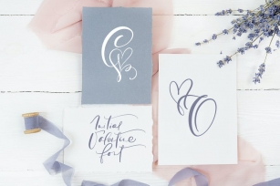 Initial Valentine Font Font Download