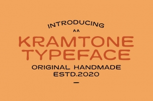 Kramtone Typeface Font Download