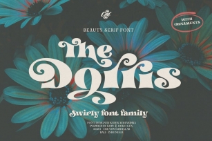 Dorris - Swirly Font Family Font Download