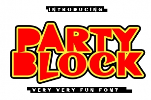Party Block Font Download