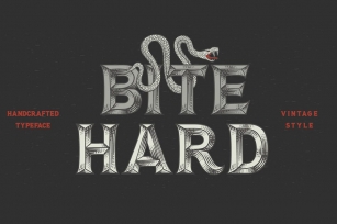 Bite Hard font Font Download