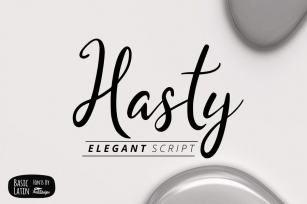 Hasty Elegant Font Font Download