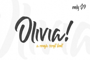 Olivia Rough Font Font Download