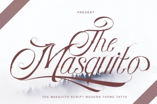 The Masquito Font Download