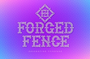 Forged Fence Font Download