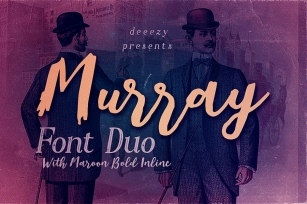 Murray Script Font Duo Font Download