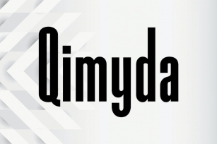 Qimyda Font Download