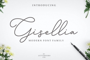 Gisellia Font Family Font Download