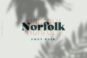 Norfolk Font Pair Font Download