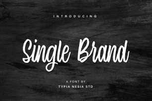 Single Brand Font Download