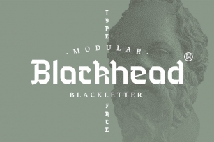 Blackhead Typeface|Medieval Font Font Download