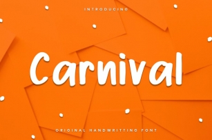 Carnival - Font Font Download