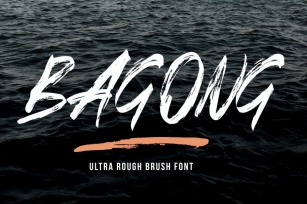 Bagong Brush Font Font Download
