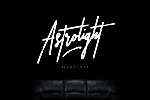 Astrolight Signature Font Download