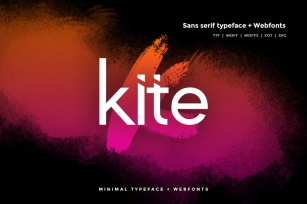 Kite - Modern Typeface + WebFonts Font Download