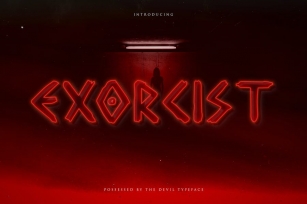 Exorcist - Horror Display Typeface Font Download