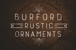 Burford Rustic Extras Font Download