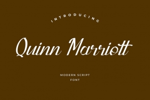 Quinn Marriott Signature Font Font Download