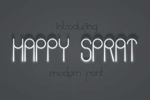 Happy Sprat Font Download