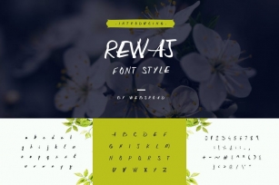 Rewaj - Custom Handmade Font Style Font Download