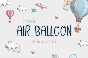 Air Ballon Font Font Download
