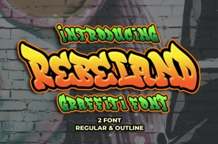 Rebeland - Graffiti Font Font Download