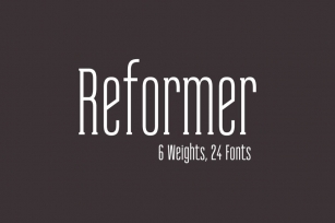 Reformer Font Download