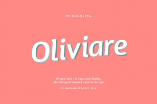 Oliviare Typeface Font Download