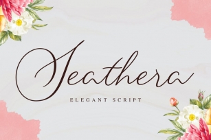 Seathera - Elegant Script Font Download