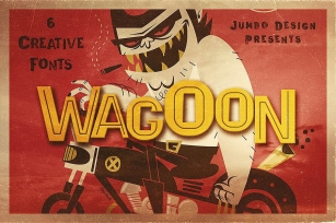 Wagoon - Funny Style Font Font Download