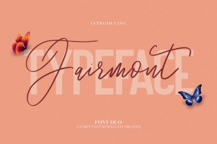 Fairmont - Script Sans Font Font Download