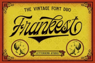 Frankest - The Vintage Font Duo Font Download
