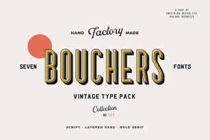 Bouchers Type Collection Font Download