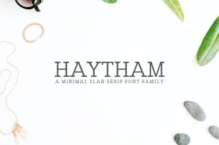 Haytham Slab Serif Fonts Packs Font Download
