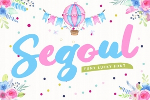 Segoul | Lucky Funny Font Font Download