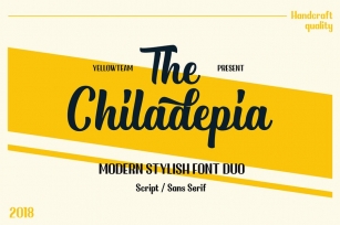 Chiladepia - Font Duo Font Download