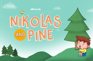 Nikolas and Pine Font Download
