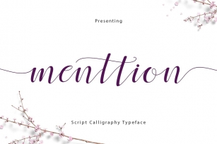 Menttion Script Font Download