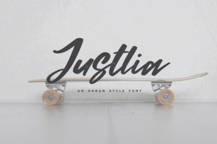Justlia - An Urban Style Font Font Download