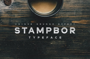 Stampbor Typeface Font Download