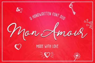 Mon Amour Font Duo Font Download