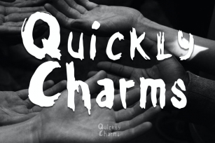 Quickly Charms - Brush Font HR Font Download