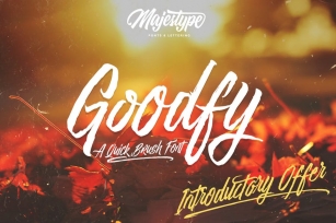 Goodfy Connected Version PRO Font Download