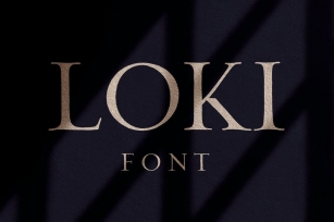 Loki - Free Sans Serif Brush Font Font Download
