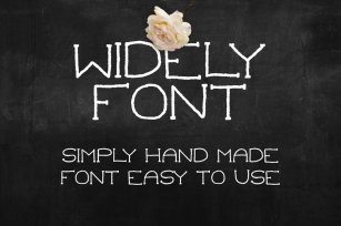 Widely Font Download