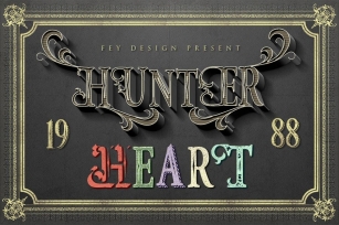 Hunter Heart Font Download
