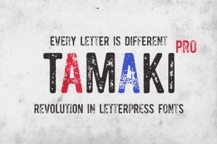 Tamaki-Pro Font Download