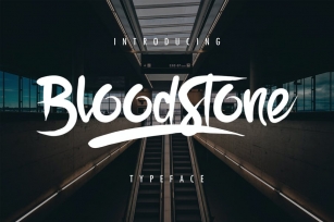 BloodStone Typeface Font Download