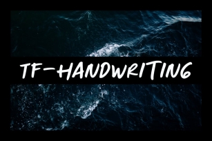 TF Handwriting Font Download